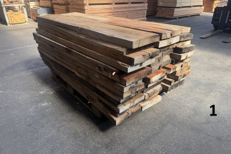 Aanbieding per pallet. Oud houten planken uit de havens!